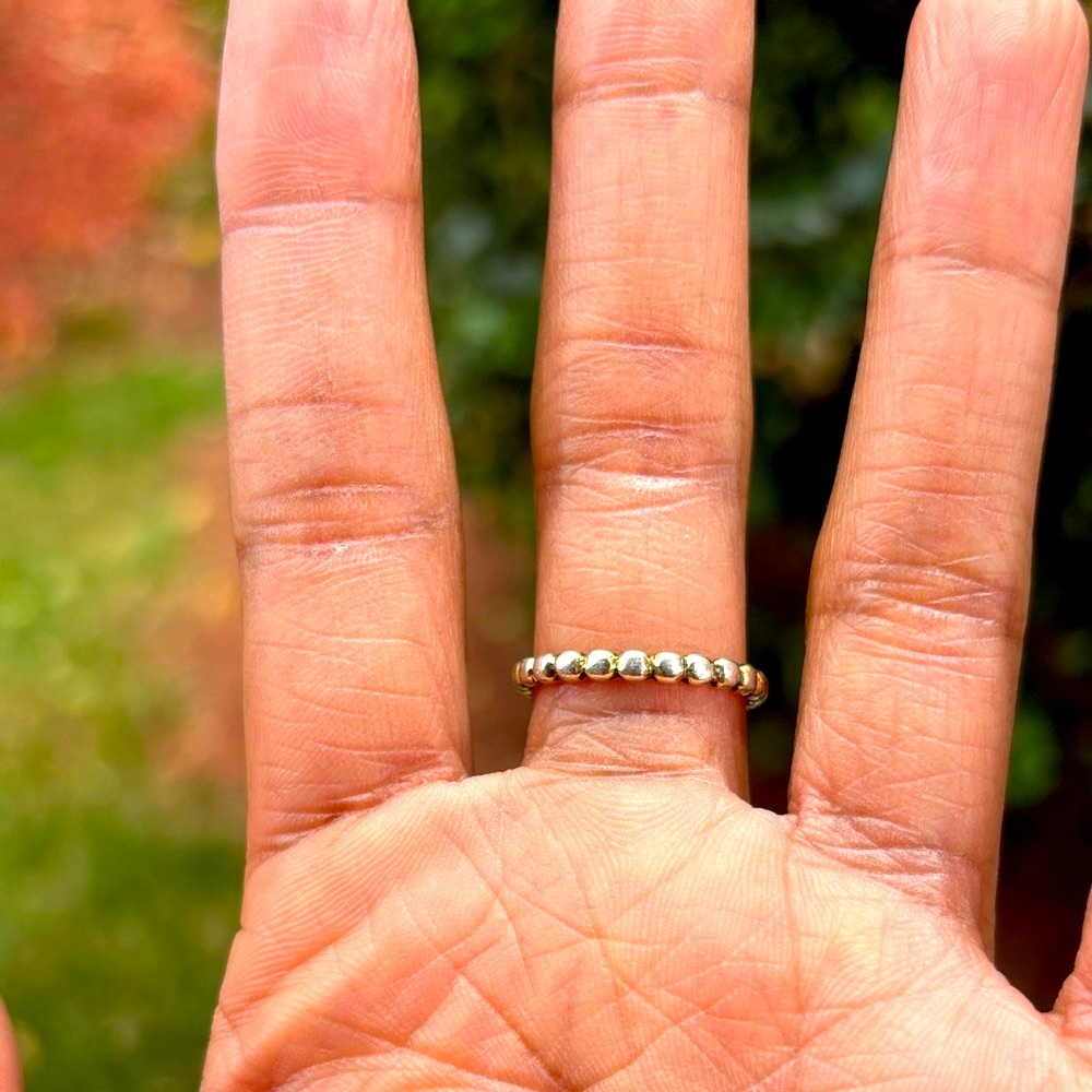 925 Sterling Silver Band Ring - Picture 4 of 5
